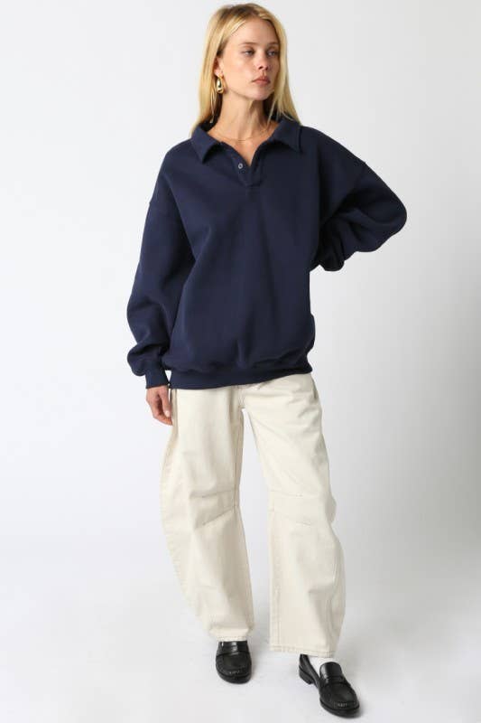 Julie Button Sweater
