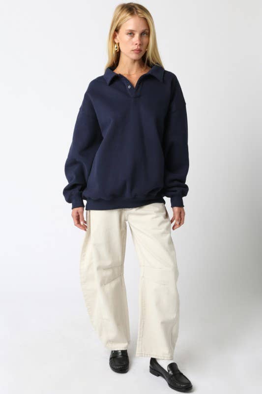 Julie Button Sweater
