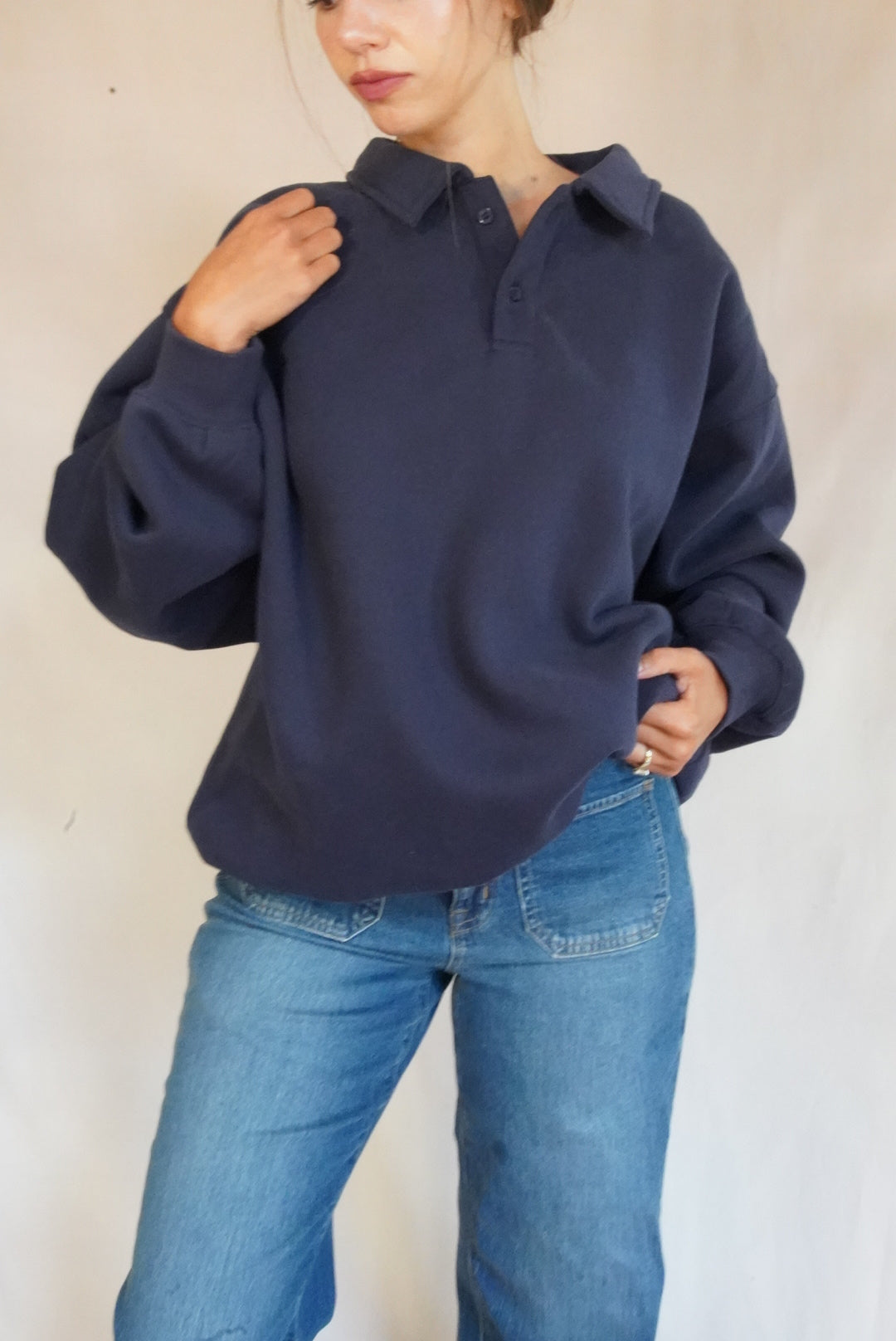 Julie Button Sweater