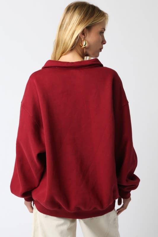 Julie Button Sweater